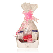 Cesta - Ampollas Ácido Hialurónico - Crema Día - Noche Ácido Hialurónico - Rosas jabón - Regalo - San Valentín - Día de la Madre - Día del Padre - Novio - Novia - Cumpleaños - Aniversario - Amigo Invisible - Pascua - Navidad - Reyes - Tienda Online Islas Canarias - Cosmetics Tenerife