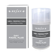 Fluido Facial Dia Men Perfection | Crema Dia Hombre - Para El | Day Facial Fluid - Day Cream Men - Refan - Tienda Online Cosmética Natural Orgánica Bio Islas Canarias - Online Shop Store Organic Natural Cosmetics Bio Canary Islands - Cosmetics Tenerife