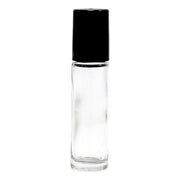 Botellas de cristal ROLL ON para aceites esenciales & mezclas - 10 ml transparente - Aromaterapia ONLINE 