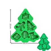 Molde de Silicona para Jabón Navidad