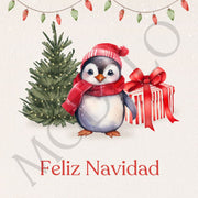 Tarjeta colgante para regalos