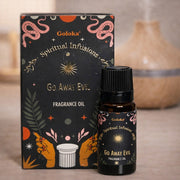 Aceite aromático Goloka Aleja el Mal en Tenerife Canarias para rituales y meditación