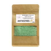 Therapeutic anti-stress bath salts with essential oils of bergamot, geranium and vetiver – Cosmetics Tenerife®