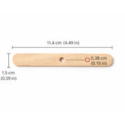 centrador madera para velas en vaso tienda Canarias
