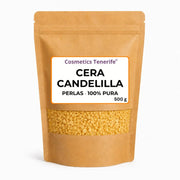 Cera de candelilla para cosmética natural en Canarias Cosmetics Tenerife