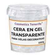 Cera en gel transparente 1 kg para velas decorativas y velas efecto cristal en Islas Canarias