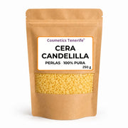 Cera vegetal de candelilla para velas, bálsamos y productos artesanales