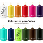 colorantes para velas profesionales - Tienda Islas Canarias