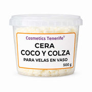 Comprar Cera de coco y colza en trozos para velas artesanales en Santa Cruz de Tenerife - Las Palmas de Gran Canaria
