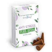 Anti-stress Incense Cones - Made in India - Canary Islands Aromatherapy Online Store - Mercadona - where to buy - la gomera - la palma - gran canaria - Lanzarote - Fuerteventura - graciosa