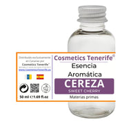 Cherry aromatic essence for soaps - homemade cosmetics - best price - Mercadona - where to buy - near me - home delivery - free shipping Canary Islands - Online Store - Supply - Canary Islands - Tenerife - La Gomera - La Palma - Gran Canaria - Lanzarote - Fuerteventura - Graciosa