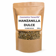 Flores de manzanilla secas 150 g en Tenerife - comprar camomila dulce para cosmética artesanal en Canarias
