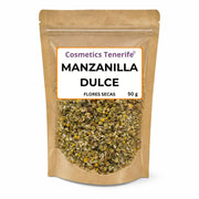 Flores de manzanilla secas 50 g en Tenerife - camomila dulce para bálsamos, jabones y formulaciones DIY en Canarias