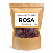 Flores de rosa secas para cosmética DIY en Tenerife y Canarias