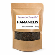Hamamelis hoja triturada 150 g en Tenerife - comprar hamamelis para cosmética artesanal y proyectos botánicos en Canarias