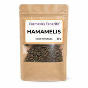 Hamamelis hoja triturada 20 g en Tenerife - comprar ingrediente botánico para macerados e infusiones cosméticas en Canarias