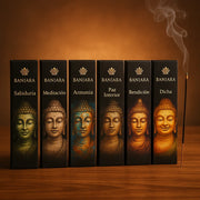 Incense sticks meditation and relaxation Buddha