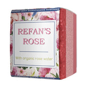 Soap with organic rose water - refan's rose with organic rose water - Peeling Sponge Glycerin Soap - Glycerin Soap Sponge Peeling - Refan - Bath - Online Shop Bio Organic Natural Cosmetics Canary Islands - Online Shop Store Organic Natural Cosmetics Bio Canary Islands - Cosmetics Tenerife