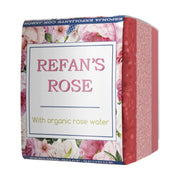 Jabón con agua orgánica de rosas - refan's rose with organic rose water - Peeling Esponja Jabón Glicerina - Glycerin Soap Sponge Peeling - Refan - Baño - Tienda Online Cosmética Natural Orgánica Bio Islas Canarias - Online Shop Store Organic Natural Cosmetics Bio Canary Islands - Cosmetics Tenerife