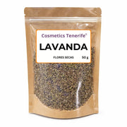 Dried lavender 50g in Tenerife - aromatic raw material for botanical blends and artisanal cosmetics in the Canary Islands