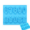 Silicone mold with numbers for birthday candles - Online Candle Supplies Store - Tenerife - Canary Islands - Tenerife - La Gomera - La Palma - Gran Canaria - Lanzarote - Fuerteventura - Graciosa