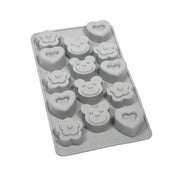 Silicone soap mold with cute figures from the Canary Islands - hearts, teddy bears, and flowers - Online Soap Supplies Store - Supplies - Tenerife - Canary Islands - Tenerife - La Gomera - La Palma - Gran Canaria - Lanzarote - Fuerteventura - Graciosa - HiperDino - Dialprix - Spar - Lidl - Aldi - El Corte Inglés - Carrefour - Mercadona - where to buy - order online - online - near me - home delivery - free shipping Canary Islands 