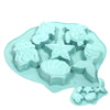 Molde de Silicona para Jabón Animales Marinos - caballito de mar - tortuga - estrella - medusa - concha - cola de sirena - Tienda Online Insumos Jabones - Suministro - Tenerife - Islas Canarias - Tenerife - La Gomera - La Palma - Gran Canaria - Lanzarote - Fuerteventura - Graciosa - HiperDino - Dialprix - Spar -  Lidl - Aldi - El Corte Inglés - Carrefour - Mercadona - donde comprar - pedir online - en linea - cerca de mi - mejor precio - entrega a domicilio - envio gratis Canarias 