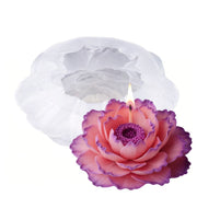 Silicone ranunculus mold for decorative candles in the Canary Islands