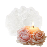 Silicone bouquet mold for decorative candles in the Canary Islands