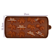 Silicone mold for dinosaur soap in the Canary Islands