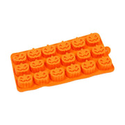 Molde de silicona para jabón Halloween con 18 mini calabazas - Jabón - Wax Melts - Decoración Velas - Tienda Islas Canarias