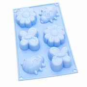 Molde de Silicona para Jabón Mariposas