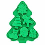 Molde de Silicona para Jabón Navidad