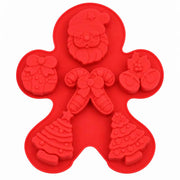 Molde de Silicona para Jabón Navidad