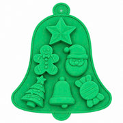 Molde de Silicona para Jabón Navidad