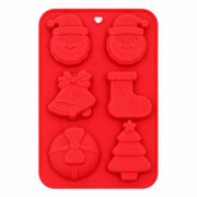Molde de Silicona para Jabón Navidad