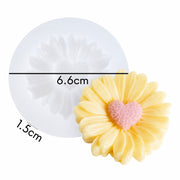 Silicone candle mold – Daisy