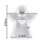 Vela de ángel elaborada con molde de silicona tamaño pequeño - Tienda Islas Canarias