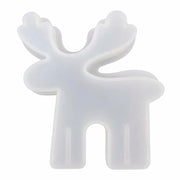 Molde individual de silicona con forma de reno navideño para velas y jabones, disponible en Canarias