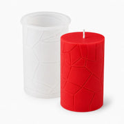 Molde de silicona para velas decorativas con diseño geométrico facetado disponible en Tenerife y Canarias