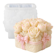 Silicone mold for assorted flower candles, floral bouquet model available in Tenerife with shipping to the Canary Islands