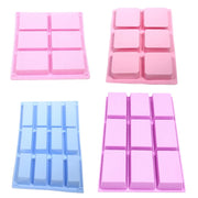 Moldes de silicona para pastillas de jabón rectangulares en cuatro formatos - Tienda Islas Canarias