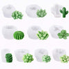 Juego de moldes de silicona para velas con suculentas y cactus - Tienda Islas Canarias - Tenerife - La Gomera - La Palma - Gran Canaria - Lanzarote - Fuerteventura - Graciosa
