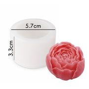 Silicone candle mold – Peony