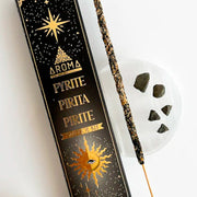 Pirita Cristal India + Incienso en Varitas Naturales- Mercado - HiperDino - Dialprix - Spar -  Lidl - Aldi - El Corte Inglés - Carrefour - Mercadona - donde comprar - mejor precio - pedir online - en linea - cerca de mi - entrega a domicilio - envio gratis Canarias - Tienda Online - En Linea - Aromaterapia - Tenerife Sur - Islas Canarias - Santa Cruz de Tenerife - Las Palmas de Gran Canaria - La Gomera - La Palma - Gran Canaria - Lanzarote - Fuerteventura - Graciosa