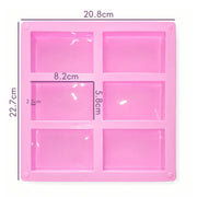 R ectangular silicone mold for soap bars in the Canary Islands - Online Soap Supplies Store - Supplies - Tenerife - Canary Islands - Tenerife - La Gomera - La Palma - Gran Canaria - Lanzarote - Fuerteventura - Graciosa - HiperDino - Dialprix - Spar - Lidl - Aldi - El Corte Inglés - Carrefour - Mercadona - where to buy - order online - online - near me - home delivery - free shipping Canary Islands
