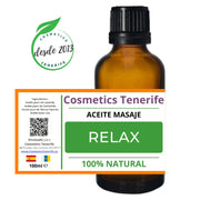 Relaxing massage oils - 100% NATURAL | Aromatherapy Shop Canary Islands: Tenerife - La Gomera - El Hierro - Gran Canaria - Fuerteventura - Lanzarote