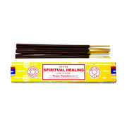 Caja de incienso Satya Spiritual Healing de 15g, aroma para equilibrio emocional y armonización energética