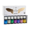 Goloka 7 Archangels Set with natural essential oils for aromatherapy and diffuser