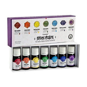 Set 7 Chakras Goloka para aromaterapia en difusor, tienda online de cosmética natural en Canarias con envío a Tenerife, Gran Canaria, Lanzarote, Fuerteventura, La Palma, La Gomera, El Hierro y La Graciosa.